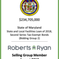 Maryland State and Local Facilities Loan August 2018