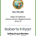 California Veterans General Obligation Bonds September 2018