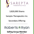 Sarepta Therapeutics Selling Group Member - November 2018