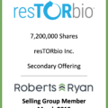 Restorbio - Selling Group Member March 2019