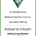 Medical Properties Trust - Selling Group Member July 2019