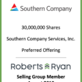 Southern Company - Selling Group Member August 2019