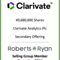 Clarivate Analytics - Selling Group Member December 2019