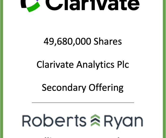 Tombstone - Clarivate 2019.12.05