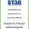 Stag Industrial - Selling Group Member January 2020