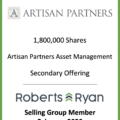 Artisan Partners - Selling Group Member February 2020