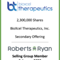 BioXcel Therapeutics - Selling Group Member February 2020