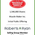 Muscle Maker - Selling Group Member February 2020