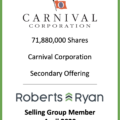 Carnival - Selling Group Member April 2020