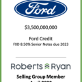 Ford Credit Senior Notes Due 2023 - April 2020