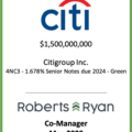 Citigroup Senior Notes Due 2024 - May 2020