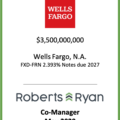 Wells Fargo Notes Due 2027 - May 2020