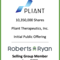 Pliant Therapeutics - Selling Group Member June 2020