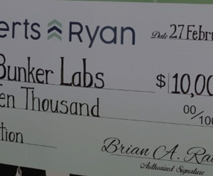 Bunker Labs Donation Check