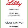 Eli Lilly Notes Due 2050 - August 2020