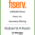 Fiserv - Co-Manager August 2020