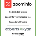 ZoomInfo Technologies - Co-Manager August 2020