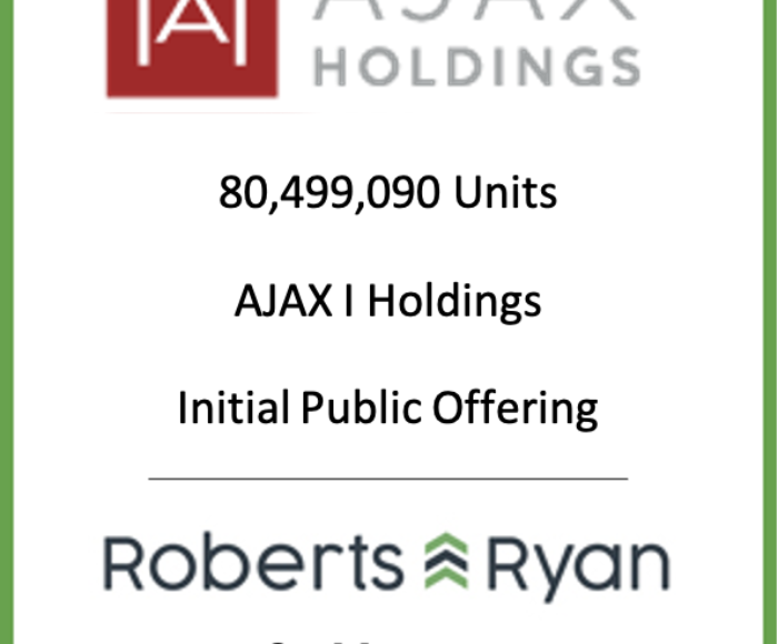 Tombstone - Ajax Holdings I 2020.10.28