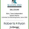 Klein Texas Independent School District October 2020