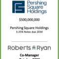 Pershing Square Holdings Notes Due 2030 - October 2020