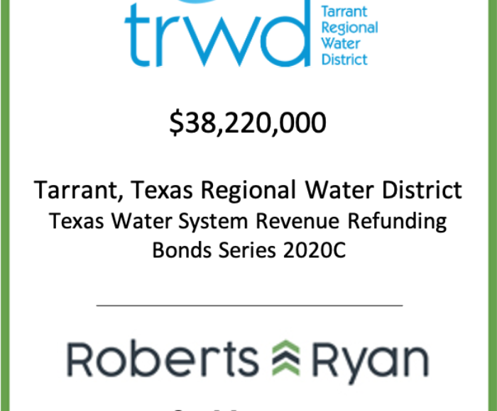 Tombstone - Tarrant TX Water District 2020.10.21