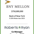 Bank of New York Mellon Notes Due 2023 - November 2020