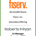 Fiserv - Co-Manager December 2020