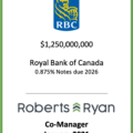 Royal Bank of Canada Notes Due 2026 - January 2021