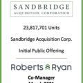 Sandbridge Acquisition - Co-Manager March 2021
