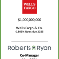 Wells Fargo Note Due 2025 - May 2021