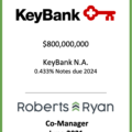 KeyBank Note Due 2024 - June 2021