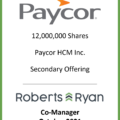 Paycor - Co-Manager October 2021