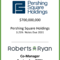 Pershing Square Holdings Notes Due 2031 - September 2021