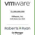 VMware Notes Due 2023 - July 2021