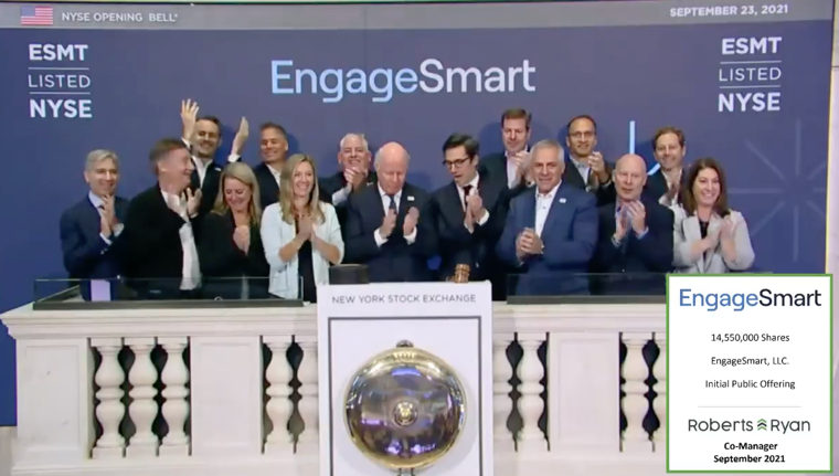 EngageSmart IPO ringing of the bell