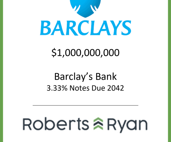 Barclays Notes due 2042