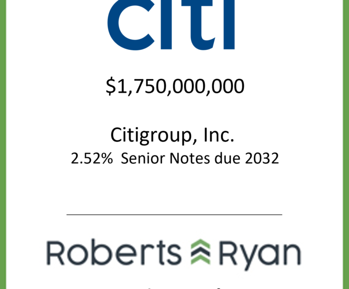 Citigroup Notes due 2032