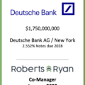 Deutsche Bank Notes Due 2028 - January 2022