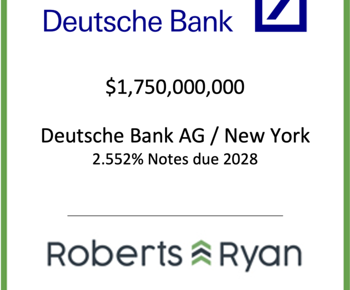 Tombstone - Deutsche Bank AG 2022.01.05-01