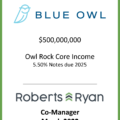 Owl Rock Core Income Notes Due 2025 - March 2022