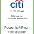 Citigroup Senior Notes Due 2033 - March 2022