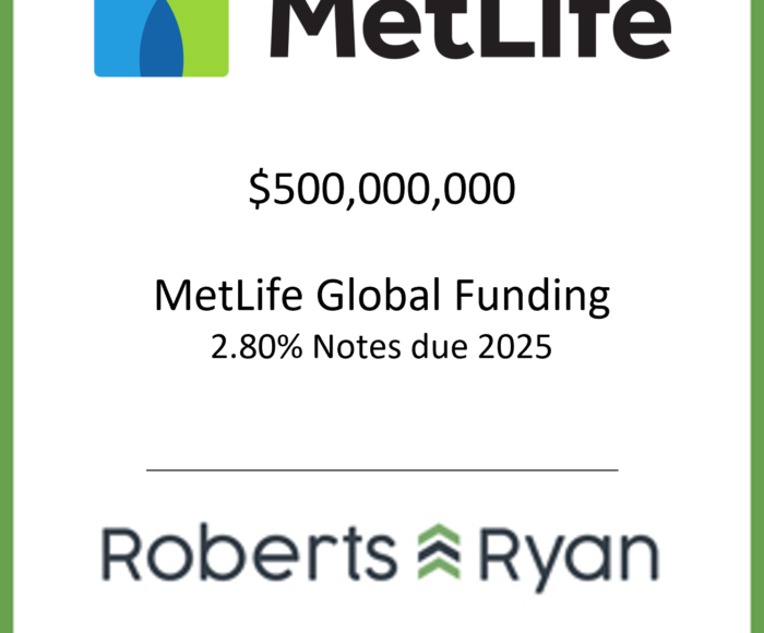 Tombstone - MetLife Global Funding 2022.03.16-01