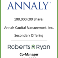 Annaly Capital Co-Manager - May 2022