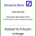 Deutsche Bank Senior Preferred Notes Due 2025 - May 2022