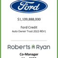 Ford Credit Auto Owner Trust - May 2022