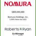 Nomura Holdings Notes Due 2025 - June 2022