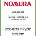 Nomura Holdings Notes Due 2027 - June 2022