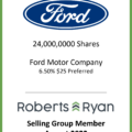 Ford Motor Company Preferred - August 2022