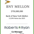 Bank of New York Mellon Notes Due 2025 - November 2022