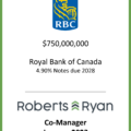Royal Bank of Canada Notes Due 2028 - January 2023